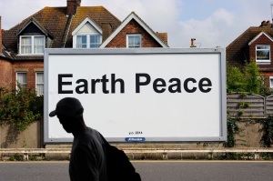 Image Earth Peace 2014 by Yoko Ono